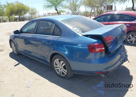 2017 Volkswagen Jetta 1.4T S из США, поврежденный, VIN 3VW2B7AJXHM255750